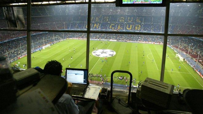 La zona de prensa de la tribuna del Camp Nou no estará vacía La zona de prensa de la tribuna del Camp Nou no estará vacía