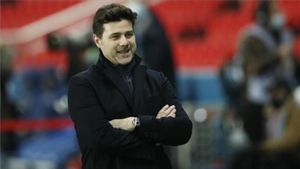 Mauricio Pochettino durante la final ante el Olympique de Marsella Mauricio Pochettino durante la final ante el Olympique de Marsella