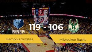 Memphis Grizzlies gana a Milwaukee Bucks por 119-106 Memphis Grizzlies gana a Milwaukee Bucks por 119-106