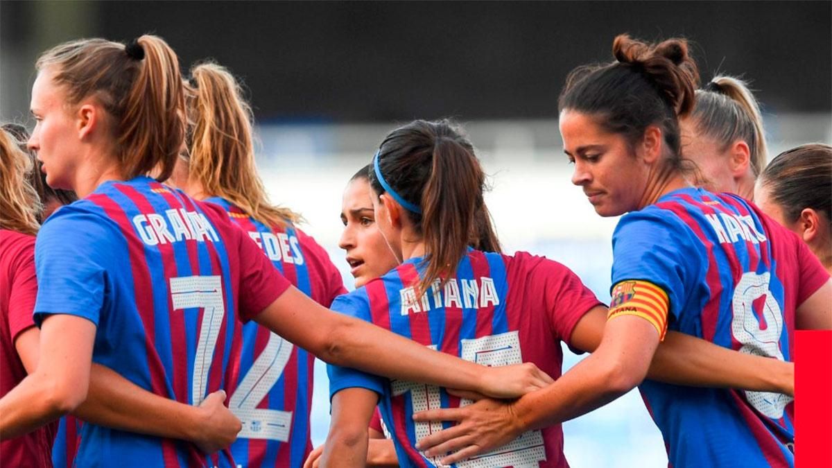Aitana marcó el primer gol blaugrana Aitana marcó el primer gol blaugrana