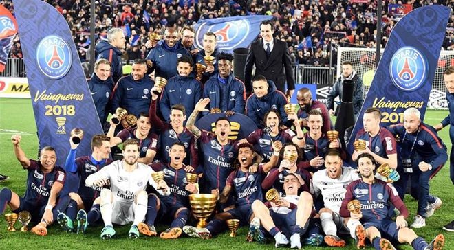 El PSG se hizo con la Copa de la Liga El PSG se hizo con la Copa de la Liga