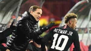 Tuchel elogió a Neymar Tuchel elogió a Neymar