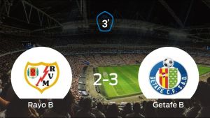 El Getafe B se lleva la victoria tras vencer 2-3 al Rayo B El Getafe B se lleva la victoria tras vencer 2-3 al Rayo B