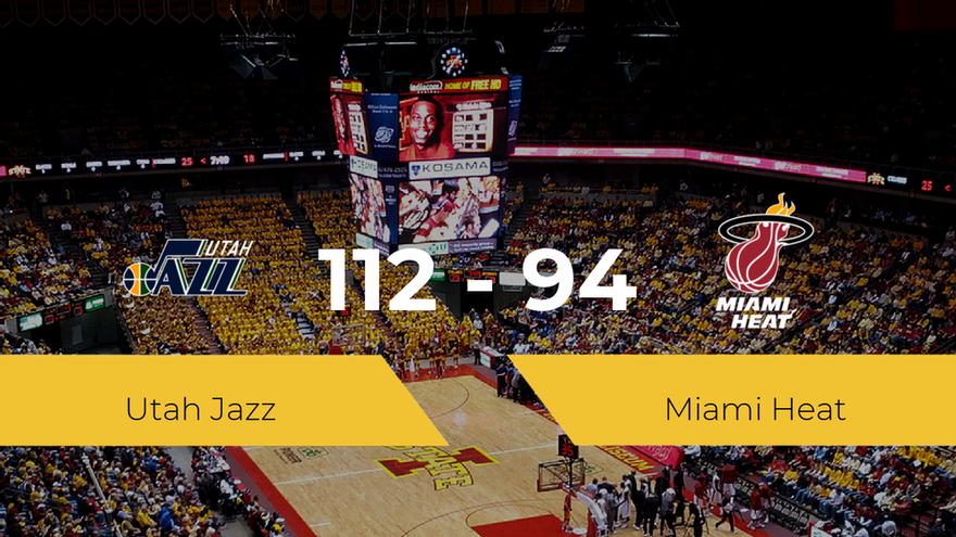 Utah Jazz wins 112-94 against Miami Heat