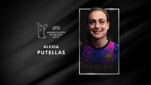 Alexia Putellas, candidata a Jugadora del Año de la UEFA