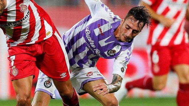 Calero cuajó una espectacular temporada con el Valladolid Calero cuajó una espectacular temporada con el Valladolid