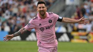 ¡El misil de Messi para meter al Inter Miami en la final de la Leagues Cup!