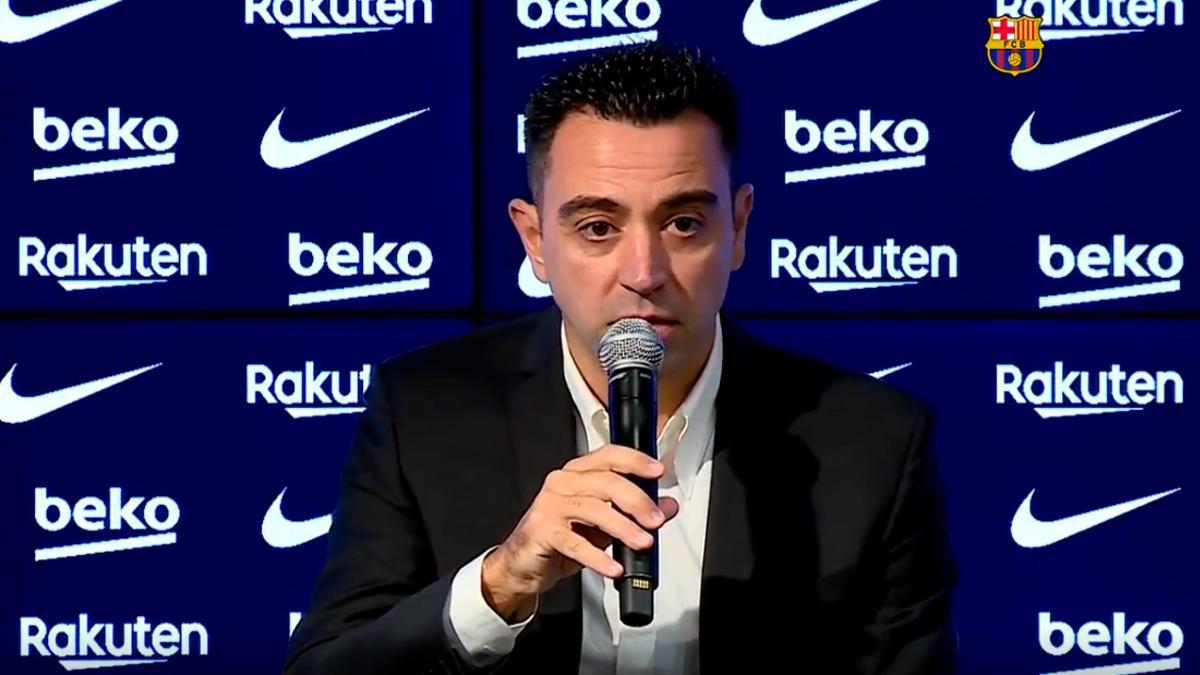 Xavi explica por qué ha elegido al Barça en este momento