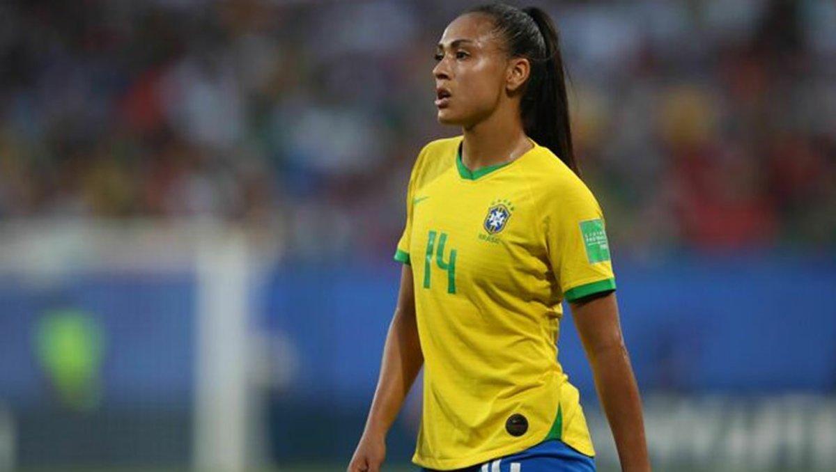 Kathellen Sousa disputó el Mundial con Brasil