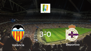 El Valencia Femenino consigue los tres puntos en casa tras pasar por encima del Deportivo Abanca (3-0) El Valencia Femenino consigue los tres puntos en casa tras pasar por encima del Deportivo Abanca (3-0)