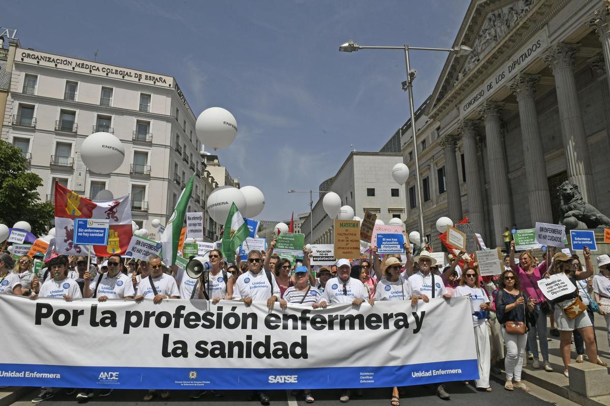 Miles de personas protestan en Madrid contra la precariedad de las ...