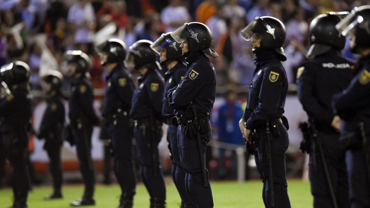 Vigilancia para la final Vigilancia para la final