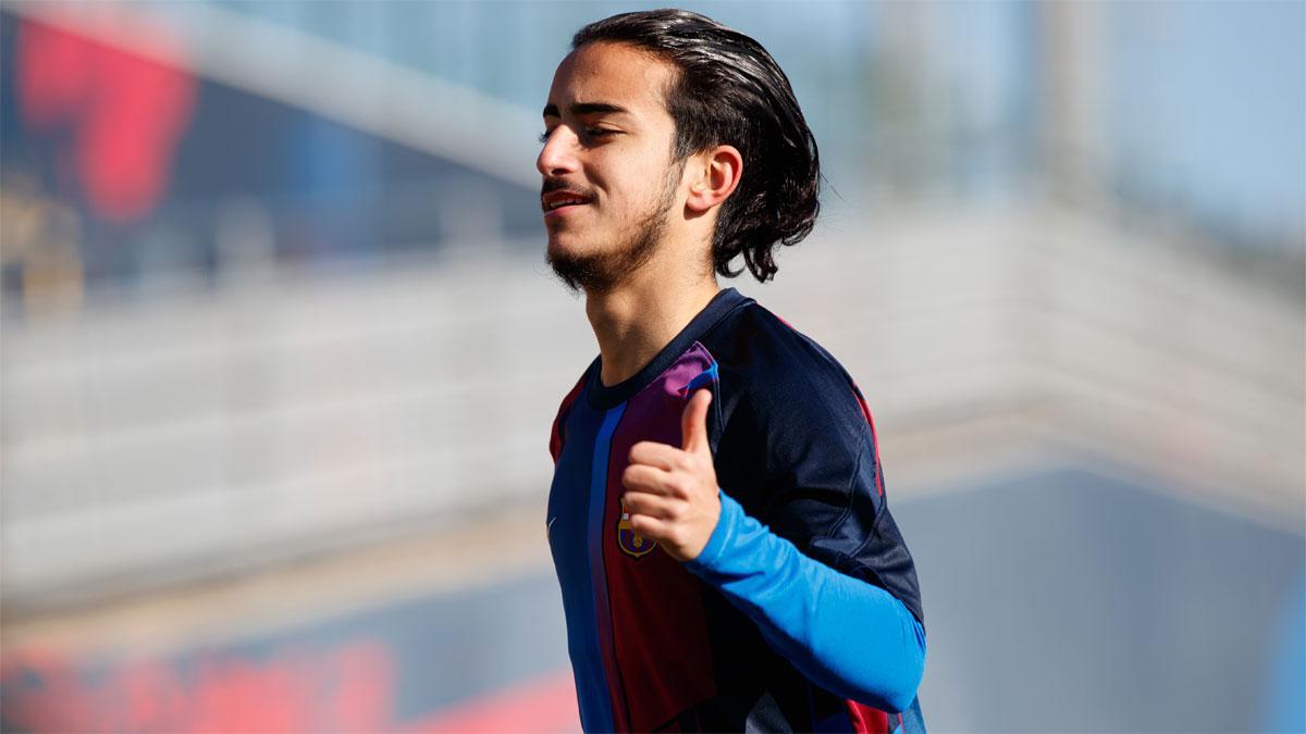 Txus Alba, la perla del juvenil del Barça que sigue los pasos de Ansu Fati