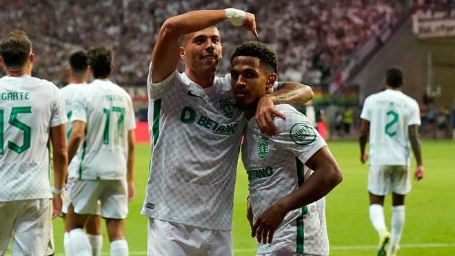 Eintracht de Frankfurt - Sporting de Portugal | El gol de Marcus Edwards