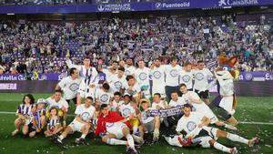 El Real Valladolid logró el ascenso a Primera División en la última jornada