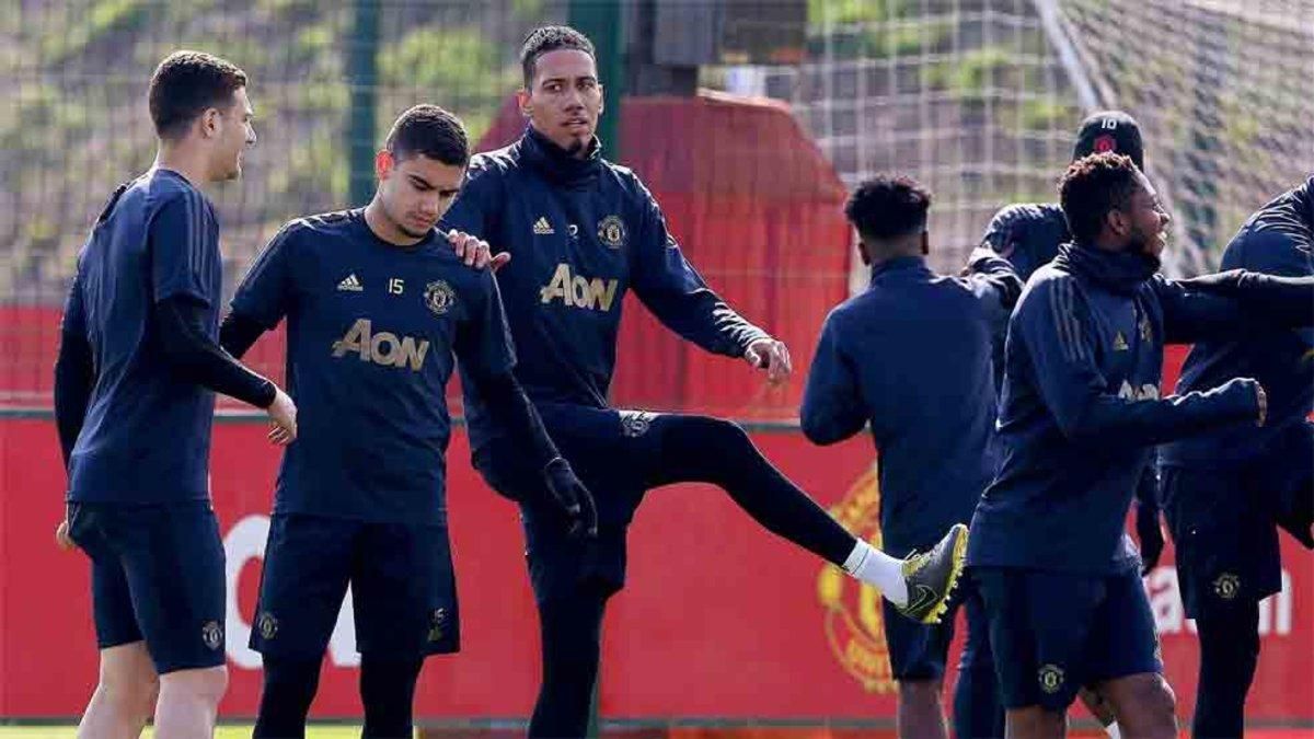Los jugadores del Manchester United se juegan mucho en la Champions Los jugadores del Manchester United se juegan mucho en la Champions