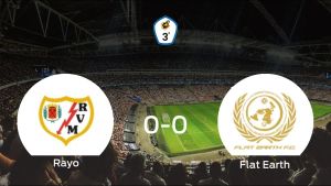El Rayo B y el Flat Earth no encuentran el gol y se reparten los puntos (0-0) El Rayo B y el Flat Earth no encuentran el gol y se reparten los puntos (0-0)