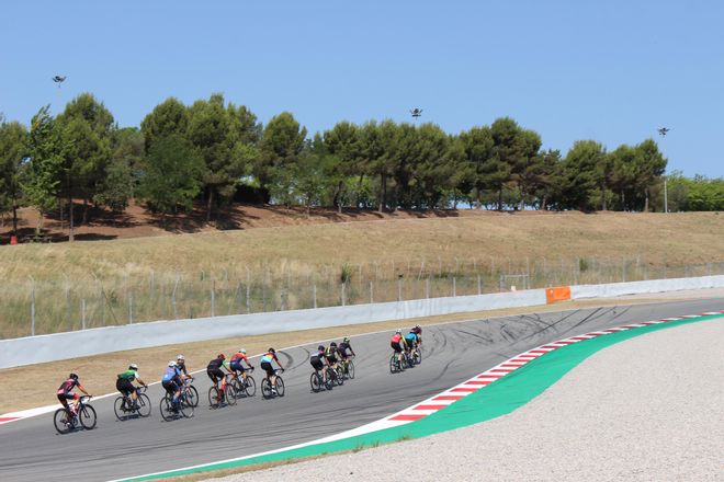 El Circuit de Barcelona-Catalunya ha respirado ciclismo El Circuit de Barcelona-Catalunya ha respirado ciclismo