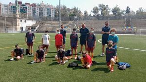 Los alevines de la PB Cinc Copes disputaron su primer partido amistoso contra el UB Catalonia Los alevines de la PB Cinc Copes disputaron su primer partido amistoso contra el UB Catalonia