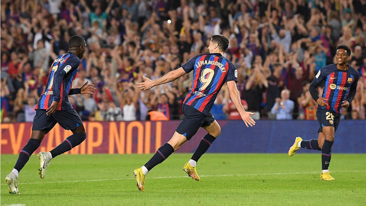 FC Barcelona - Athletic | El gol de Lewandowski