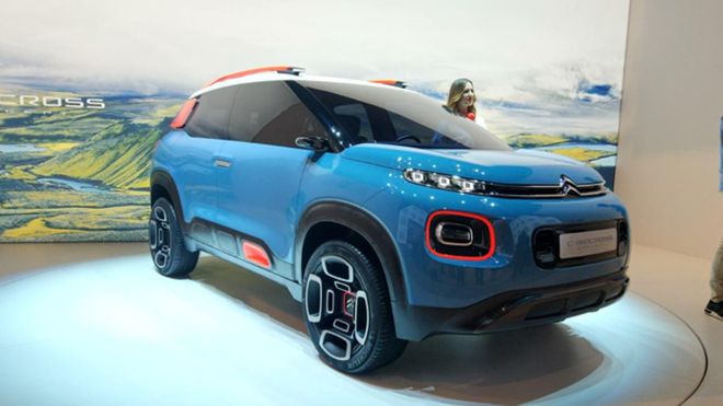 Citroën C-Aircross Concept en el Salón del Automóvil de Ginebra Citroën C-Aircross Concept en el Salón del Automóvil de Ginebra