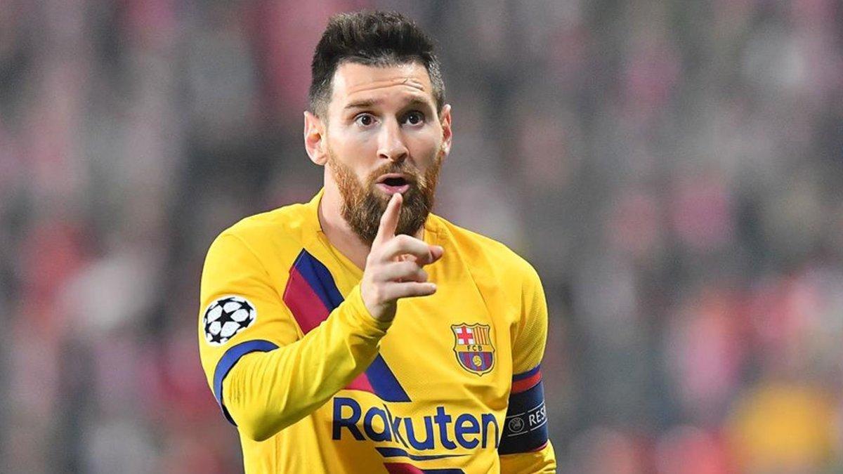 Messi marcó un gol que le valió un doble récord
