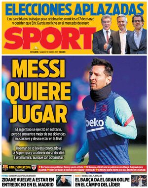 Messi quiere jugar Messi quiere jugar