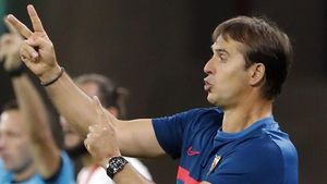 Julen Lopetegui, entrenador del Sevilla Julen Lopetegui, entrenador del Sevilla
