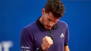 Thiem, a dos pasos de volver a la final del torneo barcelonés Thiem, a dos pasos de volver a la final del torneo barcelonés