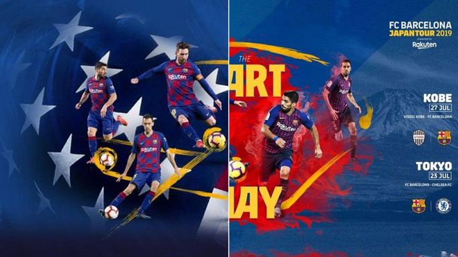 El FC Barcelona vuelve de gira a Japón y Estados Unidos en la pretemporada 2019/20 El FC Barcelona vuelve de gira a Japón y Estados Unidos en la pretemporada 2019/20
