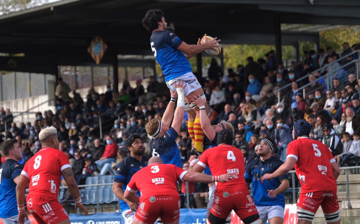 La Santboiana a tan solo un punto en la clasificación DH Rugby del SilverStorm que sigue líder