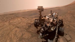 El rover Curiosity en Marte El rover Curiosity en Marte