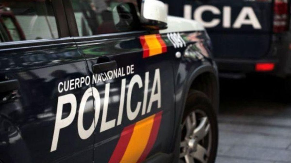 Un coche de la Policía Nacional. Un coche de la Policía Nacional.