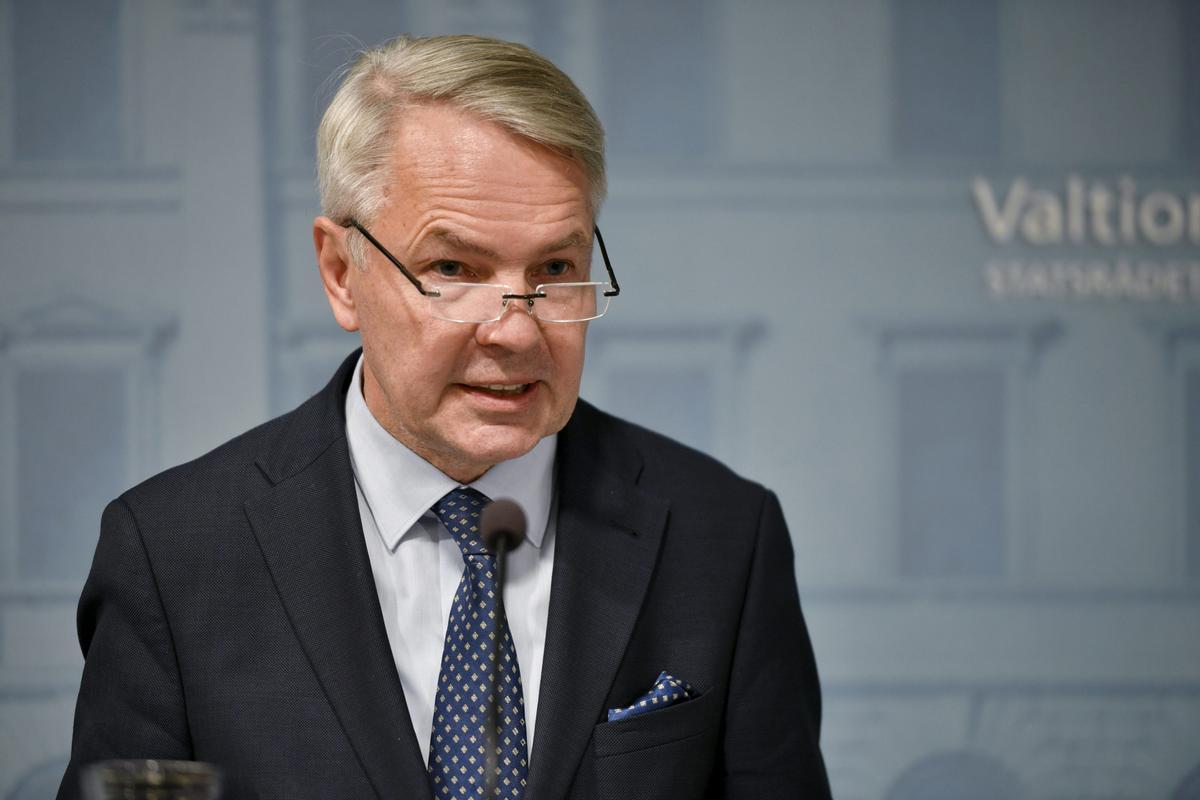 Archivo - El ministro de Exteriores de Finlandia, Pekka Haavisto.