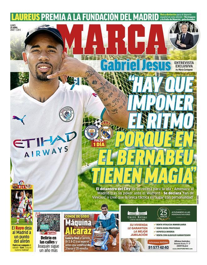 Las portadas de la prensa deportiva de hoy