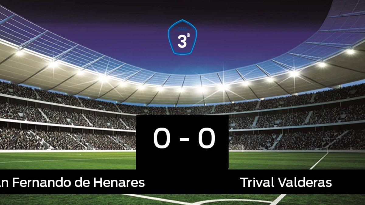 El Trival Valderas saca un punto al San Fernando de Henares en su casa 0-0