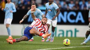 Memphis se estrena con el Atlético contra el Celta de Vigo