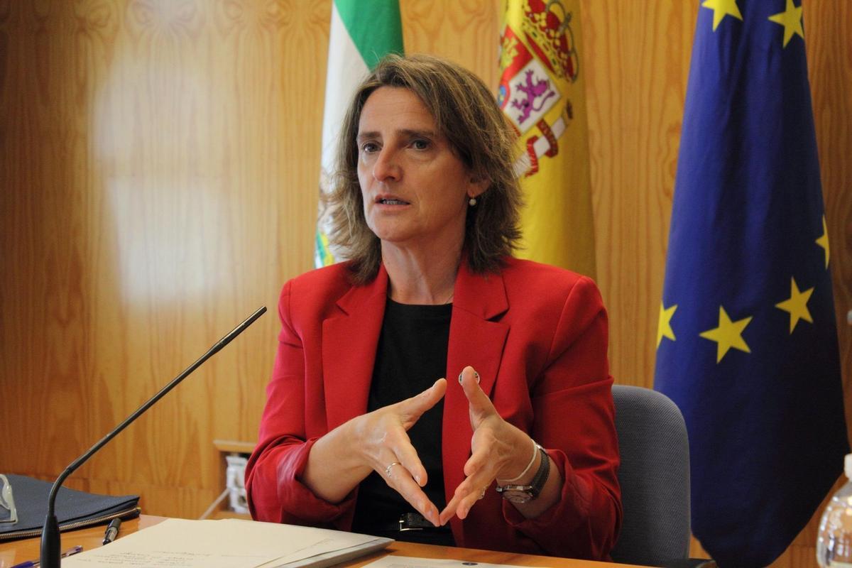 La vicepresidenta tercera y ministra para la Transición Ecológica y el Reto Demográfico, Teresa Ribera Rodríguez