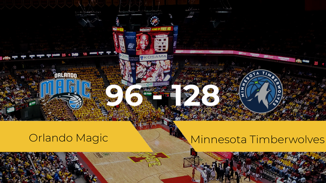 Minnesota Timberwolves logra derrotar a Orlando Magic (96-128) Minnesota Timberwolves logra derrotar a Orlando Magic (96-128)