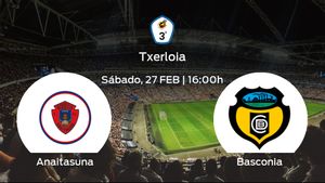 Previa del encuentro: el Anaitasuna FT recibe al Basconia en la decimonovena jornada Previa del encuentro: el Anaitasuna FT recibe al Basconia en la decimonovena jornada