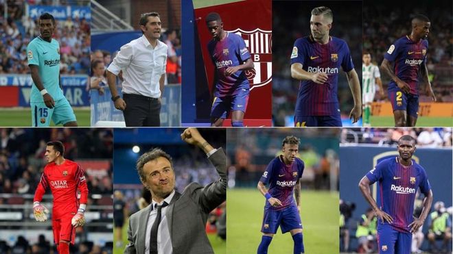 Un Barça con muchas caras Un Barça con muchas caras