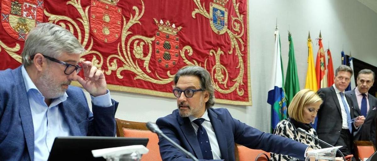 Última reunión de la Comisión de Reglamento del Parlamento de Canarias.