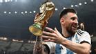 Messi levantó, por fin, la Copa de Campeón del Mundo
