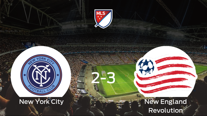 El New England Revolution se impone al New York City y consigue los tres puntos (2-3) El New England Revolution se impone al New York City y consigue los tres puntos (2-3)