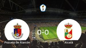 El Pozuelo de Alarcón y el RSD Alcalá concluyen su enfrentamiento en el Valle de las Cañas sin goles (0-0) El Pozuelo de Alarcón y el RSD Alcalá concluyen su enfrentamiento en el Valle de las Cañas sin goles (0-0)