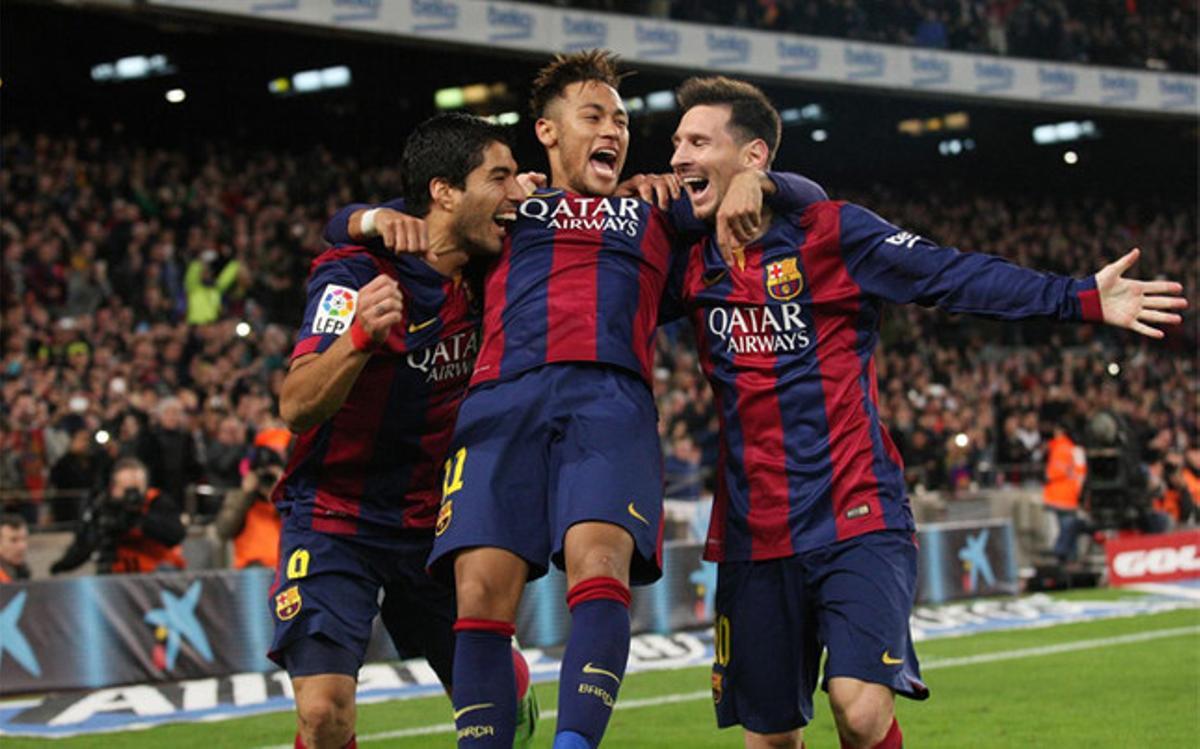 Suárez, Neymar y Messi suman siete goles en tres partidos, más que la BBC en cuatro