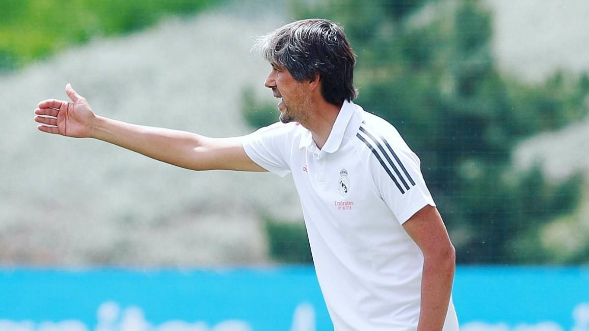 David Aznar deja de ser entrenador del Real Madrid
