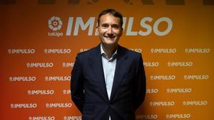 Ferran Vilaseca, presidente del FC Andorra, tras el acuerdo con LaLiga Impulso