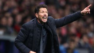 Diego Pablo Simeone amenaza con conseguir su primer triunfo en el Camp Nou Diego Pablo Simeone amenaza con conseguir su primer triunfo en el Camp Nou
