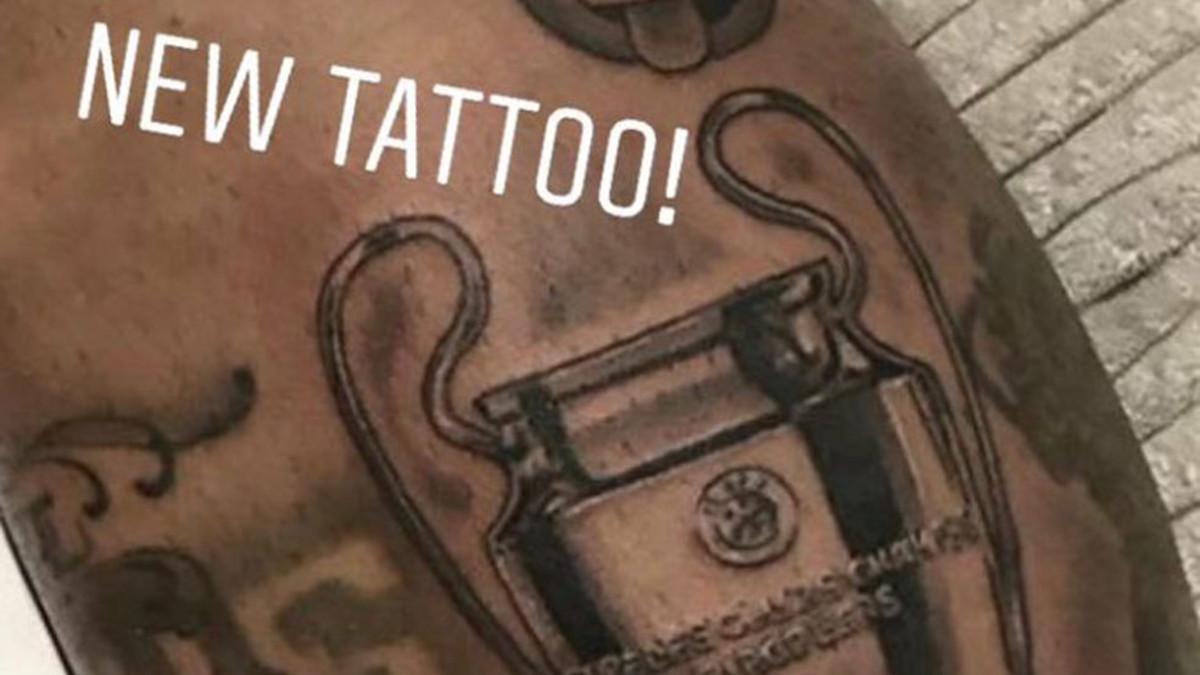 La provocación de Neymar al Madrid en forma de tatuaje